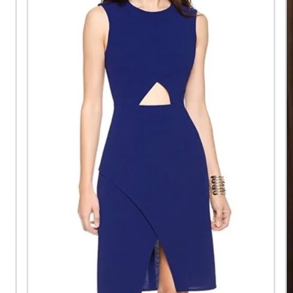 Navy cut out dress - Picture 7 of 7